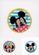 Cartes de voeux - Minnie & Mickey - Set de 3