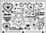 Grille Pergamano - 12L - Love