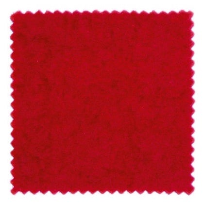 Feutrine naturel 5mm. 50x70 - Rouge