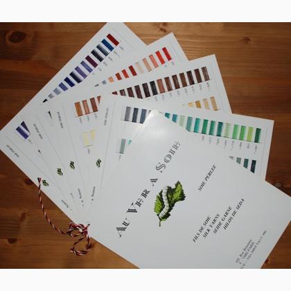 Carte de coloris Soie Perlée