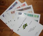 Carte de coloris Soie Perlée