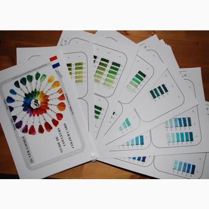 Carte de coloris Soie d\'Alger