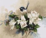 Bird and Roses
