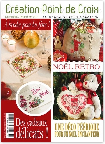Magazine Création Point de Croix N°25 - Version réimprimée