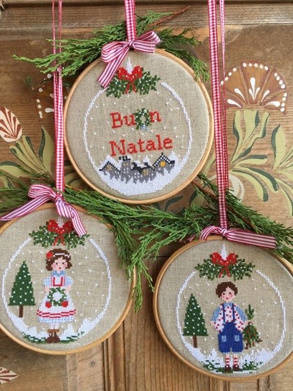 Bentornato Natale de Lilli Violette - Grilles Point de Croix - Grilles ...
