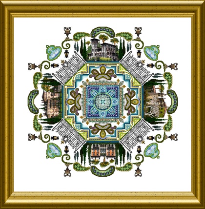Lake Como Mandala