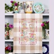 Torchon «Collection de pichets» - Aida