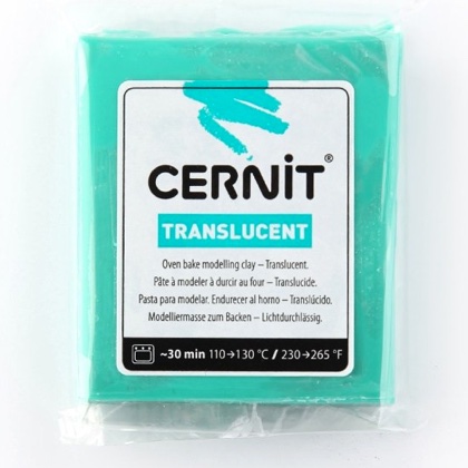 Cernit Translucent #92280 - Turquoise