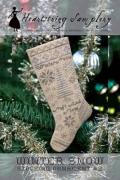 Winter Snow Stocking Ornament