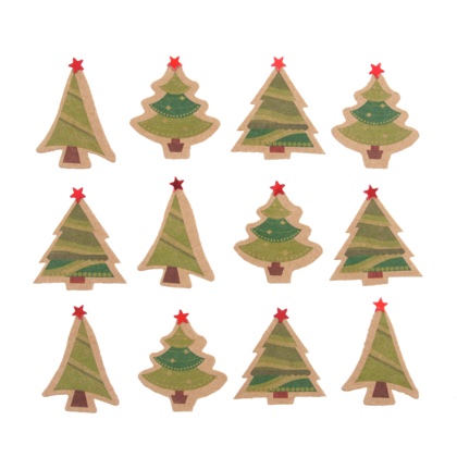 Set Décorations - 3D Trees