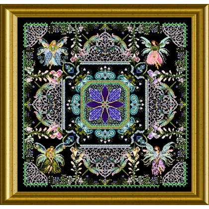The Fairy Flowergarden Mandala