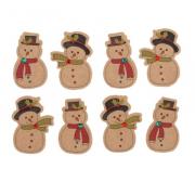 Set Décorations - 3D Snowmen