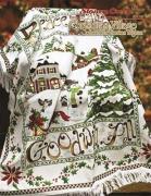 Christmas Village Collectors'Series Afghan