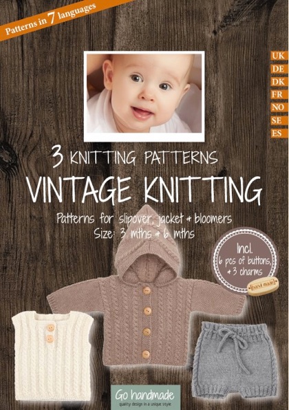 Patron Tricot Bebe Gilet Bloomer Veste Accessoires De Go Handmade Semi Kits Kits Casa Cenina