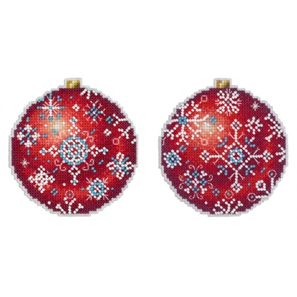Christmas Tree Decoration - Winter Ruby