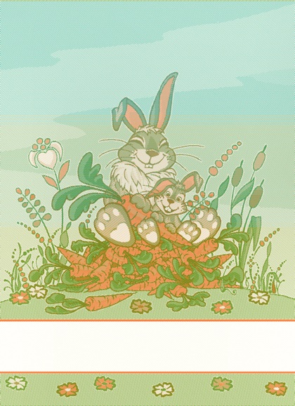 Serviette - Bunny - Reale