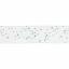 Ruban Random Glitter 25mm - Blanc
