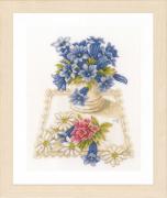 Fleurs bleues