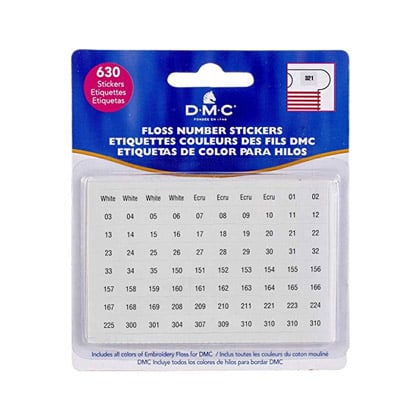 DMC: Étiquettes autocollantes