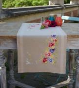Chemin de table - Violettes