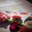Chemin de table - Violettes