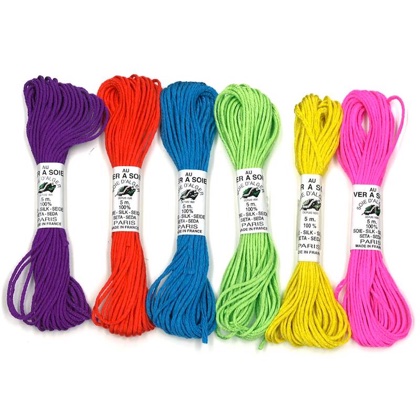 Soie d\'Alger - Pack 6 nuances - Fluo