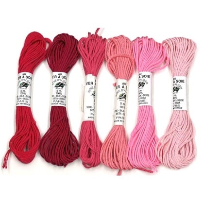 Soie d\'Alger - Pack 6 nuances - Rose