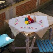 Centre de table - Violettes