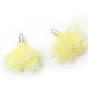 Pompon pétales - Jaune