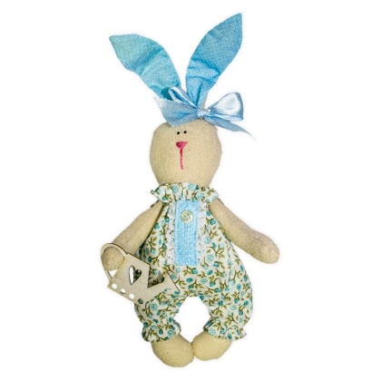 Kit Poupée de chiffon - Lapin jardinier