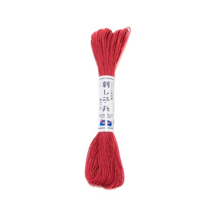 Fil pour Sashiko rouge clair