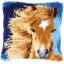 Coussin Brown Horse