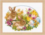 Rabbits and chicks