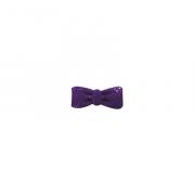 Bouton Purple Glitter Bow Tie