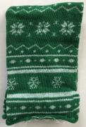 Tubulaire Élastique - Nordique - Vert/Blanc - 30x8cm.
