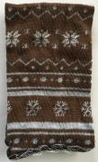 Tubulaire Élastique - Nordique - Marron/Blanc - 30x8cm.