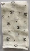 Tubulaire Élastique - Flocons de neige - Gris/Blanc - 30x8cm.