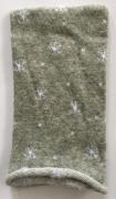 Tubulaire Élastique - Flocons de neige - Blanc/Gris - 30x8cm.