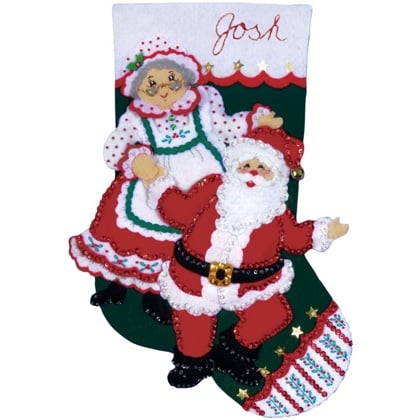 Chaussette Dancing Claus