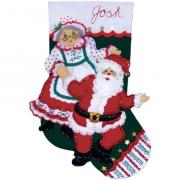 Chaussette Dancing Claus