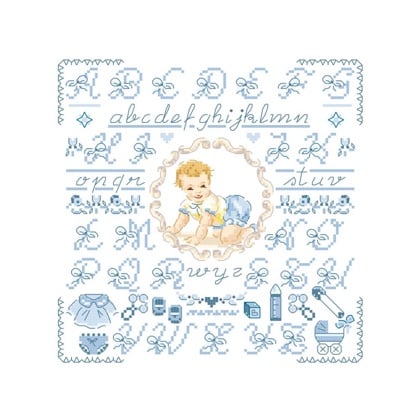 Petit ABC « Bébé » bleu