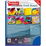 Tableau artisanal dur Bubbalux - Bleu