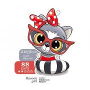 Puzzle Racoon Girl