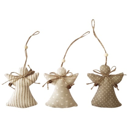 Décoration à pendre - 3 Anges vintage