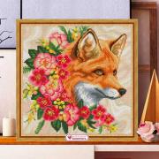 Fox and Flowers