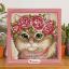 Cat in a wreath