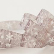 Ruban Snowflakes 15mm - Multicolore