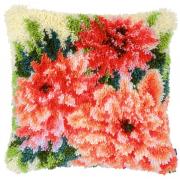 Coussin Dahlias