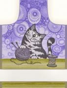 Tablier Romeo - Vert violet