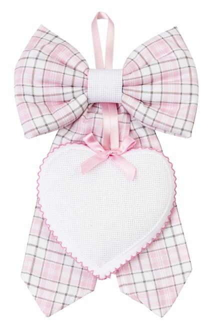 Ornement Naissance Basik train - Rose